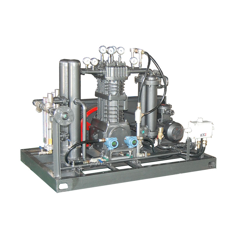 What is a water-cooled compressor?